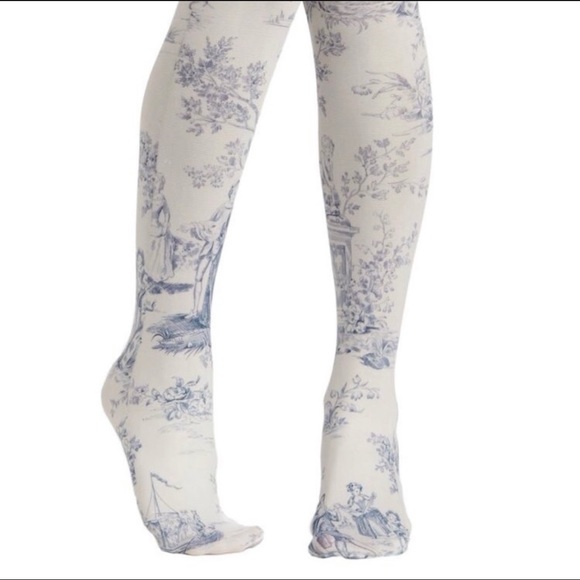 Modcloth Accessories - ModCloth A Tale of New Tights toile tights